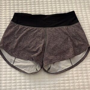 Heathered Gray Athletic Shorts